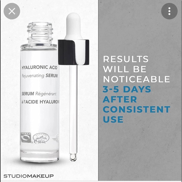 ❤️STUDIOMAKEUP❤️ Hyaluronic Acid Rejuvenating Serum❤️This really Works!❤️ - Picture 2 of 7